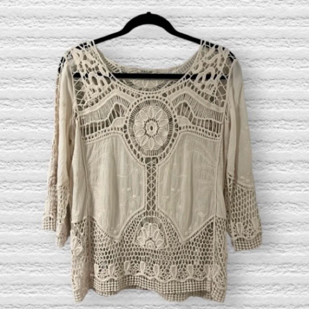 TAYLOR & SAGE ivory top